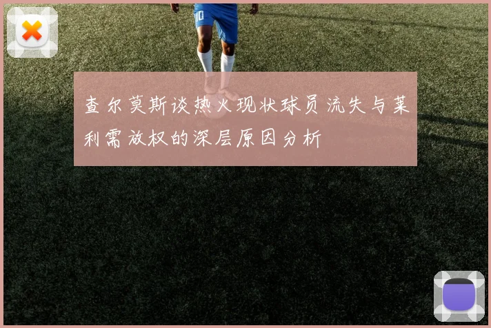 查尔莫斯谈热火现状球员流失与莱利需放权的深层原因分析
